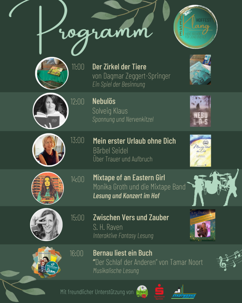 LeseKlang Hoffest Programm