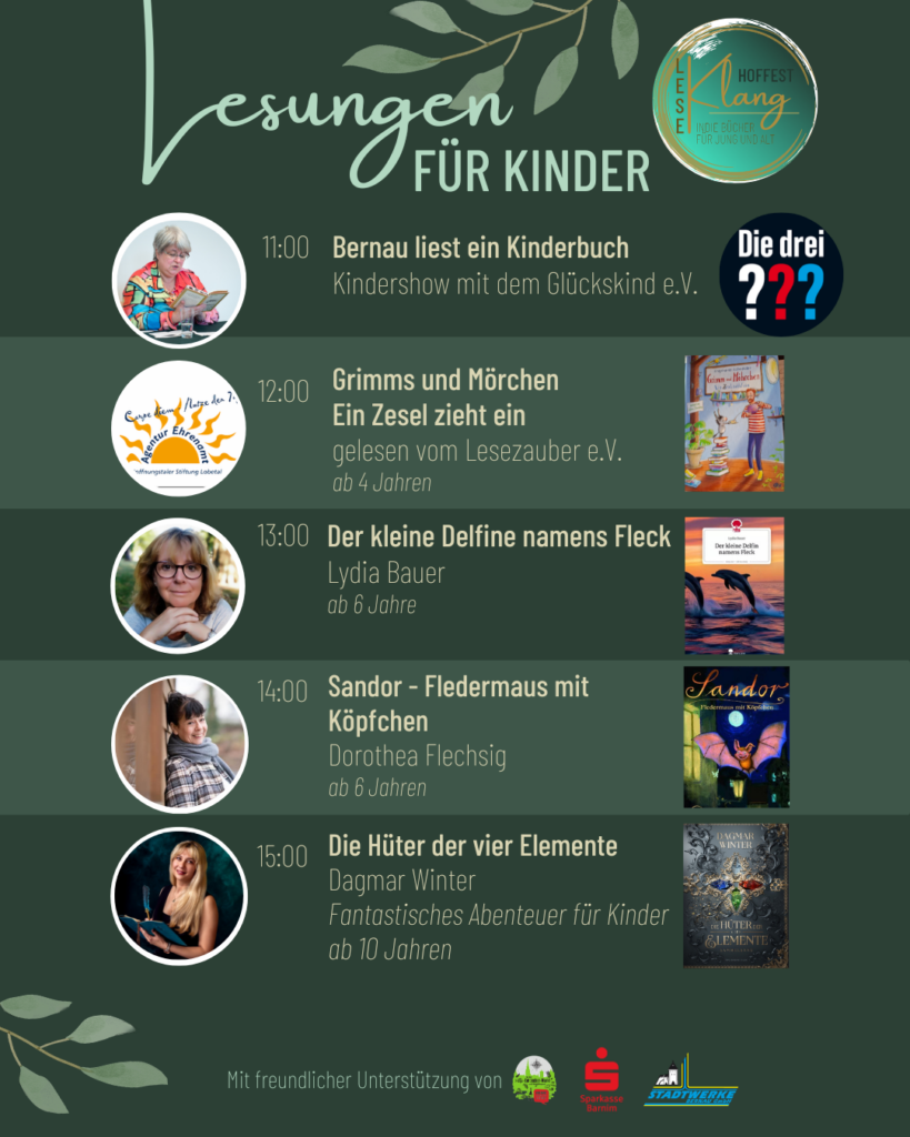 LeseKlang Hoffest Kinderprogramm